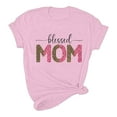 thumbnail image 4 of Nrmvnmi Mothers Baseball Tee Shirt for Women Short Sleeve Letter Printed Graphic Mom Gifts Tee Shirts Mothers Day Gifts, 4 of 5