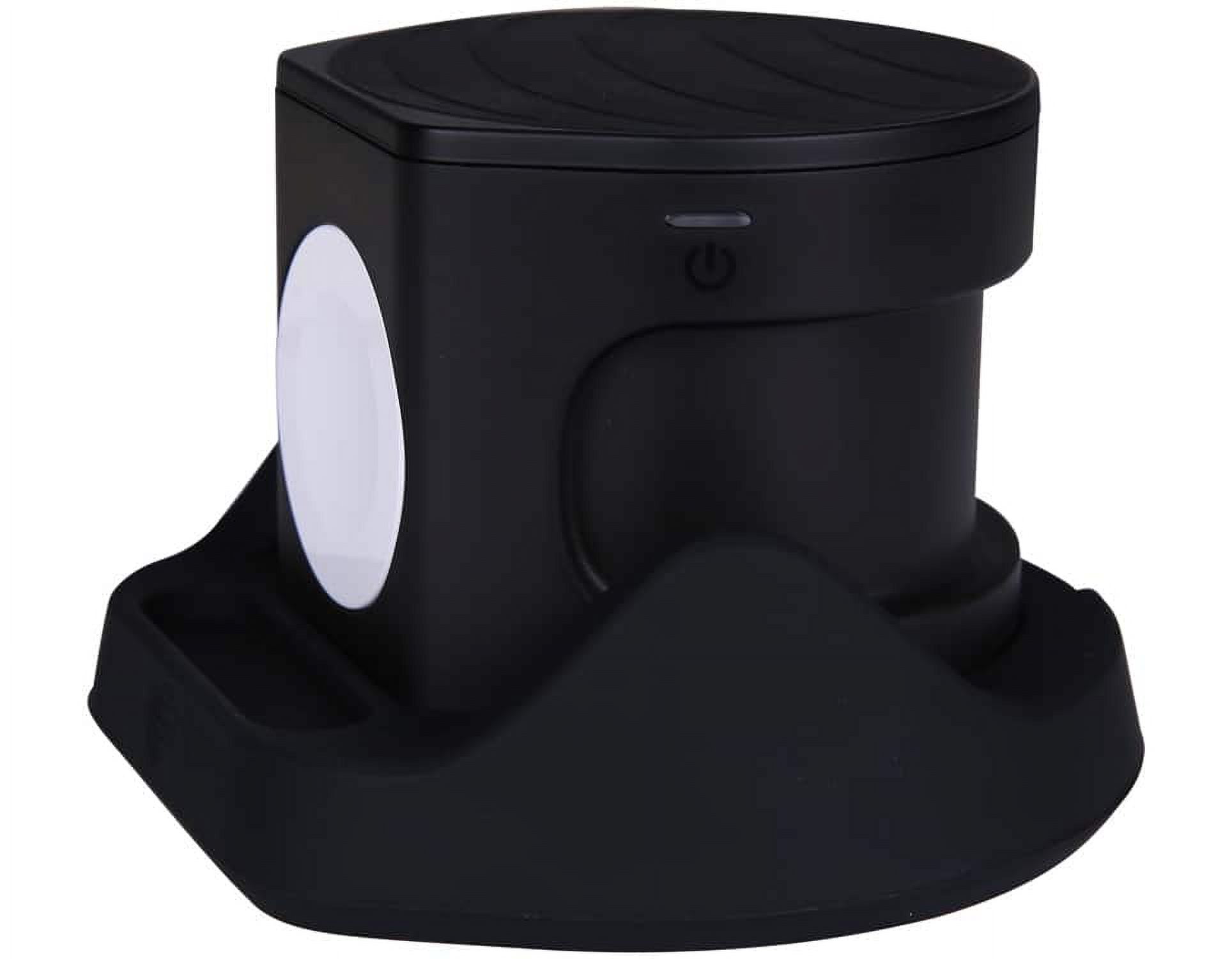 AT&T Power Drum Wireless Charger + Apple Watch Power Bank - Black