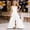White, variant on Strap Junior Bridesmaid Dresses Silk Satin Flower Girl Dress for Girls Special Occasions, Wedding Guest Dress(Purple,9-10 Years)