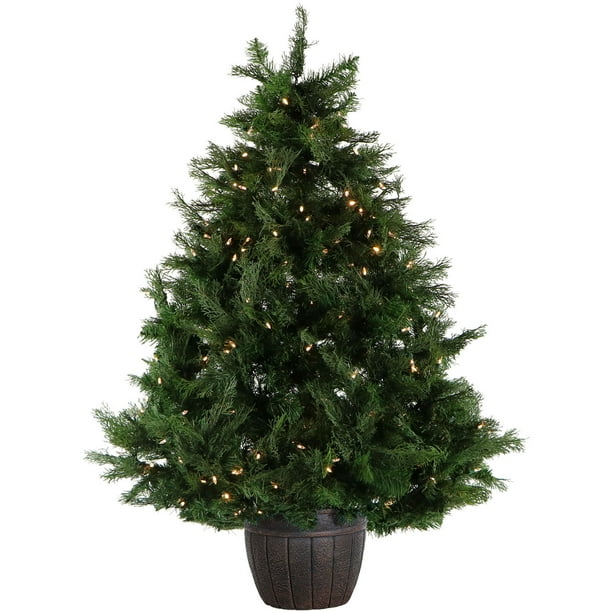 Fraser Hill Farm 5Ft. Northern Cedar Teardrop Christmas Tree in
