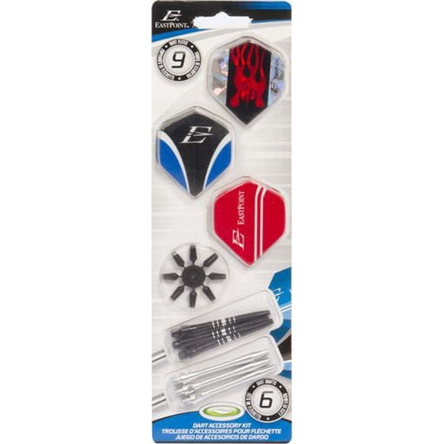Trousse d'accessoires EastPoint pour fléchette