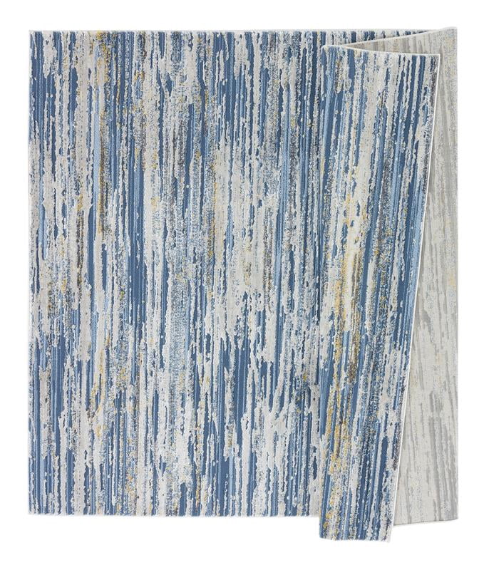 United Weavers Evolution Imperium Contemporary Abstract Area Rug, Blue, 9'10" x 13'2"