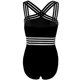 thumbnail image 3 of Traje de baño de una pieza para mujer Trajes de baño cruzados al frente Trajes de baño huecos Zhivalor CZYD-SY73-4, 3 of 5
