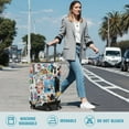thumbnail image 5 of Luggage Cover Protector Travel Suitcase Covers Protective Skin for Carry On Baggage Fit 29-32 Inch Luggage, 5 of 5
