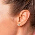 thumbnail image 4 of 1.00 Carat D/VVS1 Round Brilliant Cut Genuine Moissanite Stud Earrings for women Solid 950 Platinum Screw Back Studs Earring, 4 of 5