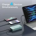 thumbnail image 6 of JUOVI 20000mAh Power Bank Portable with LED Display Charger，Compatible with iPhone 15/14/13/12 Pro/Pro Max & Samsung（Blue）, 6 of 9
