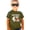 Military Green Shirt, variant on 4th Birthday Baller Shirt for Boys Sports Theme Party T-Shirt for 4 Year Old Kids Natural Shirt 4T