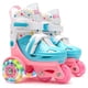 thumbnail image 3 of Patines De Cuatro Ruedas Para Niños, Patines De Ruedas De Equilibrio De 3 Puntos Para Niñas Y Niños Con Frenos Dobles De Tamaño Ajustable, Ruedas Luminosas Moyic  OD015064-02, 3 of 6