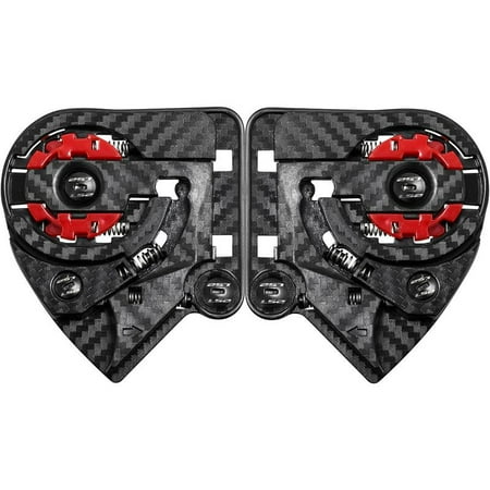 - LS2 Arrow Shield Replacement Base Plates Black