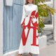 thumbnail image 4 of Pruebe un poco de amor por el tamaño Vestido largo Vestidos de mujer Vestido de verano Vestido de verano para mujer coreano Vestido de noche para mujer, 4 of 5