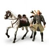 The Lord of the Rings Deluxe Horse and Rider Set Legolas with Horse Action Figure Set