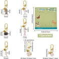 thumbnail image 2 of 12 cascabeles para collar de perro y gato, de aleación, con forma de pata, para collar de gato, perro y conejo, llavero DIY, colgantes para decoración de bolsos., 2 of 7