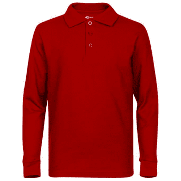 Premium - Premium Men Long Sleeve Polo Shirts – Stain Guard Polo Shirts ...