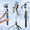 Option 1, variant on Extendable 1708mm Selfie Stick Tripod with Fill Light & Detachable Bluetooth Remote, 360 °   Rotatable Phone & Camera Mount Stand for Vlog Live Streaming Outdoor Travel Photography