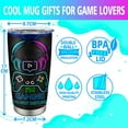 thumbnail image 6 of Gamer Gifts, Gifts for Gamers, Cool Gamer Gifts for Men Teen Boys Boyfriend, Gaming Gifts, Gamer Gift Ideas, Video Game Gifts, Gamer Girl Gifts, Gifts for Game Lovers Stainless Steel Tumbler 20oz, 6 of 6