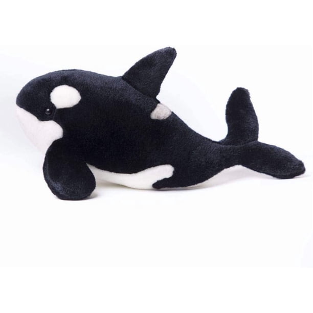 TAMMYFLYFLY The Orca Blackfish Long Big Killer Whale Stuffed Animal Sea Critters Plush Doll (39cm)