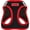 Harness (Black/Red Trim), variant on Voyager Step-In Air Mesh Dog Harness by Best Pet Supplies