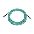 thumbnail image 2 of Tripp Lite Multimode Fiber Optic Cable, 50/125 OM3 MTP/MPO (M/F), 12 Fiber, 40/100/400GbE, Aqua, 10 Meters / 32.8 Feet (N842B-10M-12-MF), 2 of 5