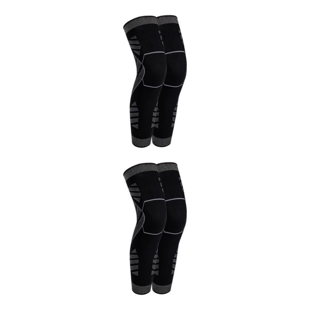 Baohd Leg Protectors Stay Safe And Comfortable During Sports Activities Made black M 2Set