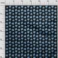 thumbnail image 3 of oneOone Velvet Medium Blue Fabric Poker Card Sewing Material Print Fabric By The Yard 58 Inch Wide, 3 of 4