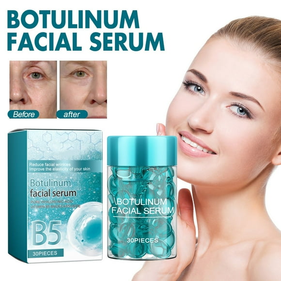 Riforla B5 Facial Copper Peptide Skin Copper Peptide Copper Peptides for Face Minimizes Fine Lines Tightens Pores Hydrates and Moisturizes 30ml Personal Skin Care Blue