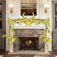 thumbnail image 1 of Guirnalda de Flores Artificiales de Jazmín de Invierno de 1,7 M, Flores Colgantes Falsas, Flores de Glicina para Decoración de Bodas, Fiestas, Hogar, Interior y Sala de Estar., 1 of 6