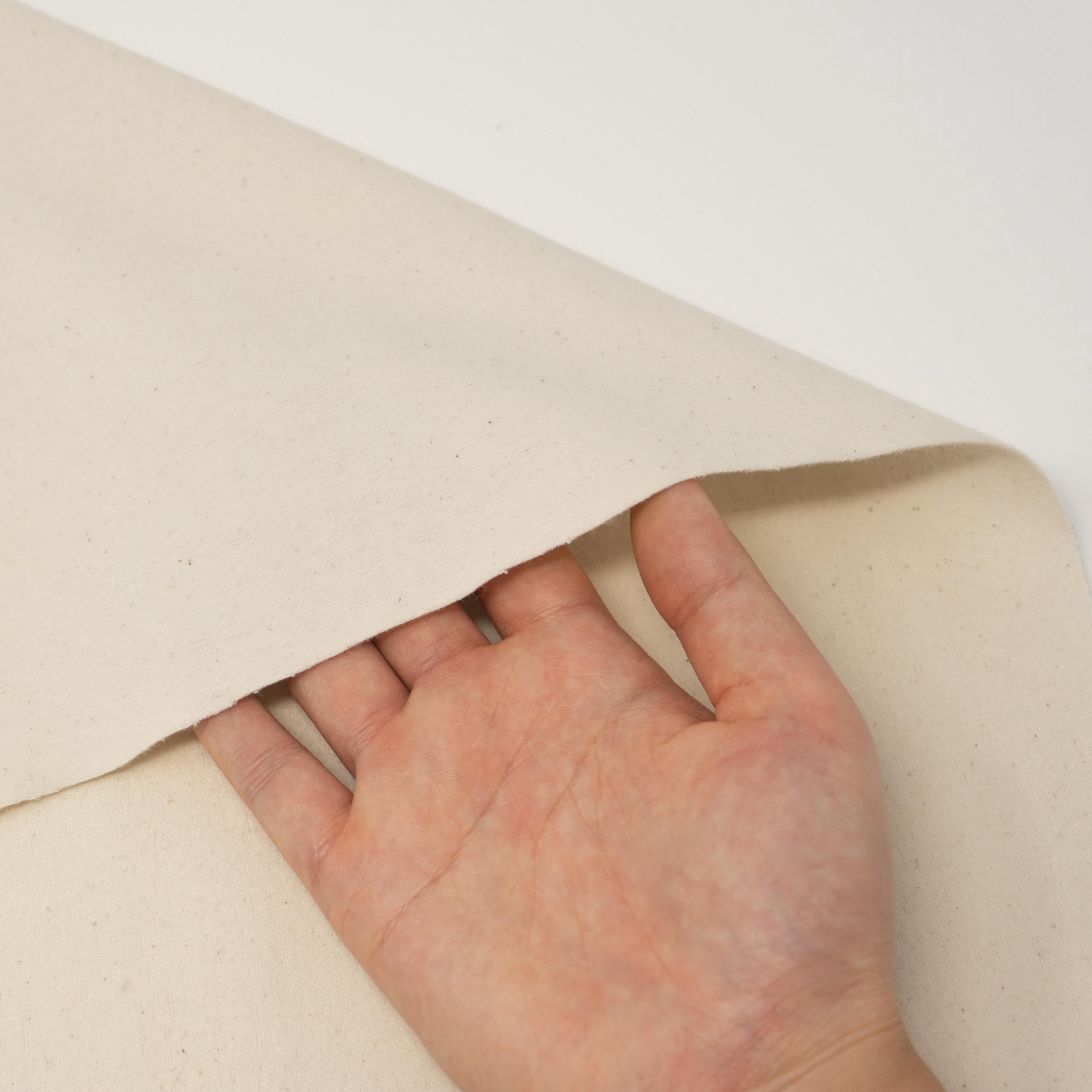 100% Cotton Roc-Lon Select Drapery Interlining in Natural