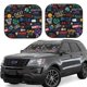 thumbnail image 1 of Fotbe Basketball Juego de 2 Piezas de Parasoles para Parabrisas | Bloqueador Solar para Auto | Accesorios Plegables para Protección Solar Interior-Large, 1 of 6
