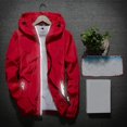 thumbnail image 2 of ORUYROP Sweat à Capuche Zippé pour Hommes, Mode Automne/hiver 2023, Veste Décontractée à Manches Longues, 2 of 5