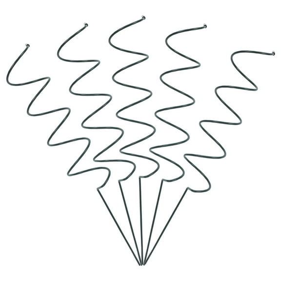 MLINS 5Pcs Garden Trellis Spiral Plant Support Tower Metal Garden Plant Supports Frame for Potted Plants Tomato Rose Vine