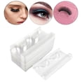 thumbnail image 4 of Bandejas para pestañas postizas,50 piezas Soporte para bandejas para pestañas Pestañas postizas de plástico,Caja de embalaje Estuche de almacenamiento Protección de la tapa de, 4 of 8