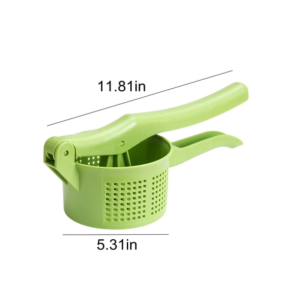Rkxzt Plastic Water Squeezer Vegetable Strainer and Dryer 1.5L Lettuce Spinner Squeezer for Dumpling Filling Kitchen Food Filter Green Kitchen