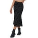 thumbnail image 1 of Falda Floral INSPIRE CHIC para Mujer, Falda Midi Elegante de Malla con Cintura Alta para Otoño Invierno, Talla S, Negro, 1 of 6