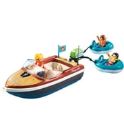 Playmobil Speedboat with Tube Riders Playset
