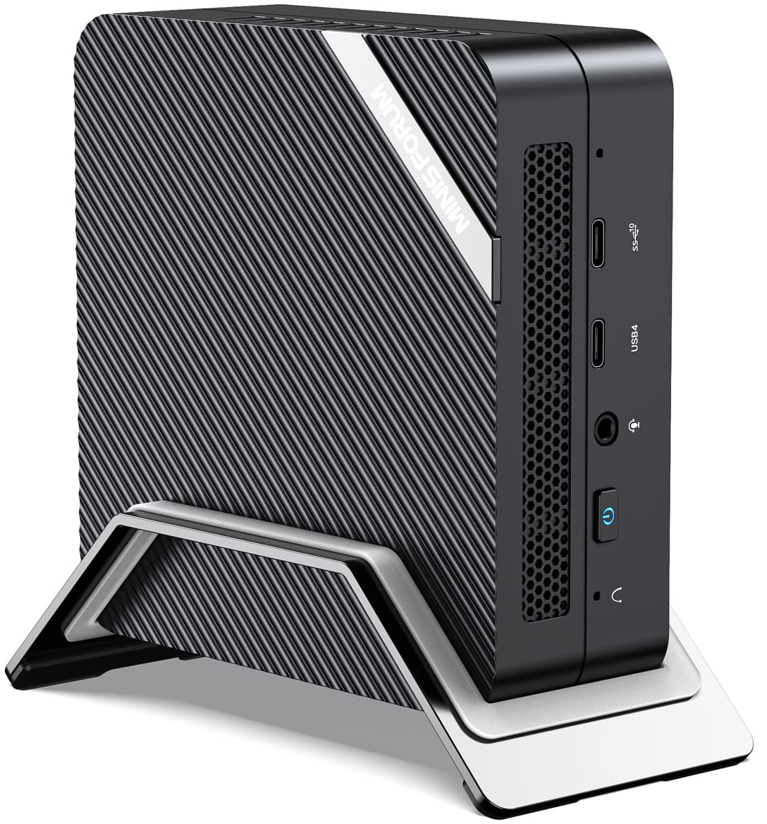 ballade Brød bøf MINISFORUM UM690 Mini PC AMD Ryzen 9 6900HX,8 Cores/16 Threads 32 GB RAM  512 GB PCIe SSD, 2 x HDMI Ports, 1x USB4 Port, 1 x USB Type-C, 4 x USB 3.2