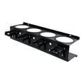 thumbnail image 2 of DOLITY Spray Bottle Rack Holder with 5 Square Hooks for Utility Room Workspace Home black 4 holes, 2 of 9