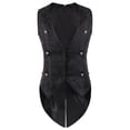 thumbnail image 2 of IMENGL Gilet Rétro Médiéval Vintage Ajusté, Noir 3TG, Taille M-3TG, 2 of 7