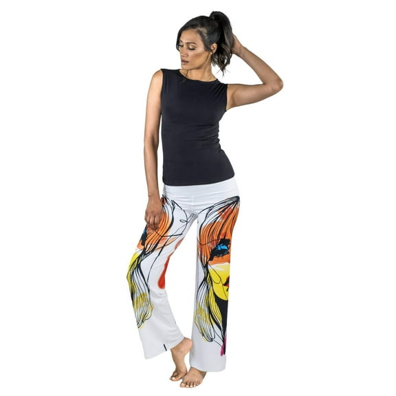 Extra High Elastic Waist Straight Pants