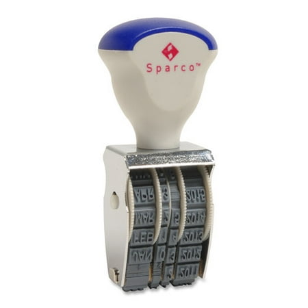 Sparco Rubber Date Stamp - Date Stamp - 1