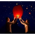 thumbnail image 4 of 5 Pack Paper Lanterns,Multicolored Paper Lanterns,Hanging Wishing Lanterns for Decoration, 4 of 7