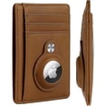 thumbnail image 2 of Funda Cartera ZERODAMAGE SAHARA CASE Slim de Cuero Marrón, 2 of 8