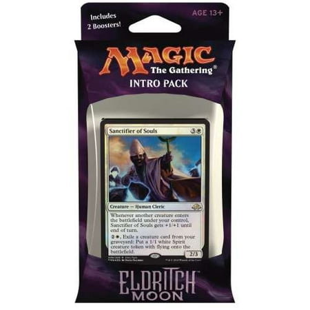 Magic the Gathering: MTG Eldritch Moon: Intro Pack / Theme Deck: Unlikely Alliances (includes 2 Booster Packs & Alternate Art Premium Rare Promo) White / Black -.., By Magic: the