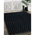 thumbnail image 3 of Ahgly Company Machine Washable Indoor Rectangle Abstract Dark Slate Gray Green Area Rugs, 7' x 9', 3 of 7