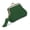 Green, variant on Lovely Wallets Change Purse with Kiss Lock Key Bag1eatherCoin Purse for Woman