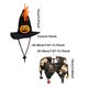 thumbnail image 2 of Suministros para mascotas Capa para mascotas con sombrero de calabaza de bruja Ropa para perros y gatos Pañuelo para el cuello, 2 of 4