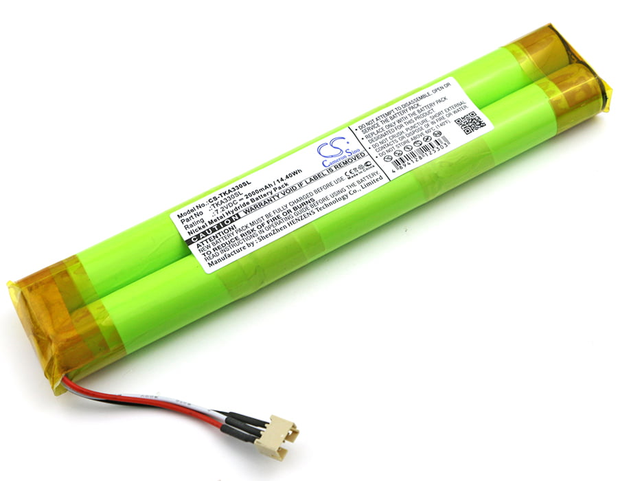 7.2V Battery for TDK Life on Record A73 Premium Cell 2000mAh Ni-MH New UK 