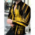 thumbnail image 1 of Camisas hawaianas de manga larga para hombre, camisas de moda, blusas de estilo europeo de lujo, blusas de playa doradas, ropa para hombre, camisas Voion para hombre, 1 of 6
