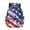 July 4th Grunge USA Flag, variant on FKELYI School Backpack for Kids 17 Inch Bookbag Camo Dinosaur Skeleton Print Lightweight Backpacks for Boys Girls Casual Daypack with Multi-Pockets Rucksack