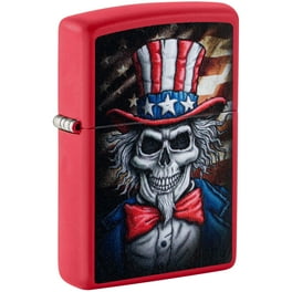 Zippo Custom Design Colorful Day of the Dead Skulls
