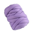 thumbnail image 4 of Hilo Grueso de 250G, Hilo Grueso de 13-15,3 Yardas, Hilo de Tubo de Hilo Suave Y Voluminoso para Brazo de Tejido de , Cama de Ganchillo Pa violeta claro Macarena hilo grueso, 4 of 8